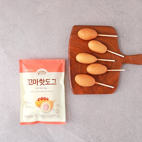 [꼬마핫도그(40g*5개입)*200g*과자공방]-상세정보