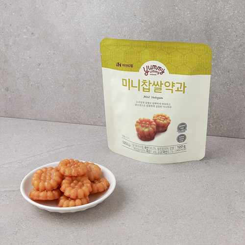 [미니찹쌀약과*100g*과자공방]-상세정보