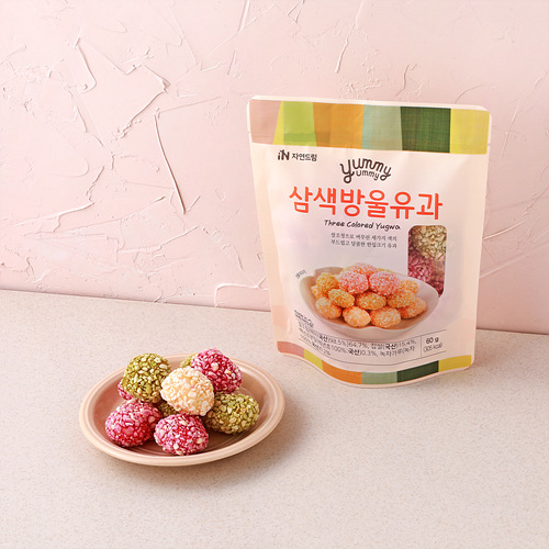 [삼색방울유과*60g*과자공방]-상세정보